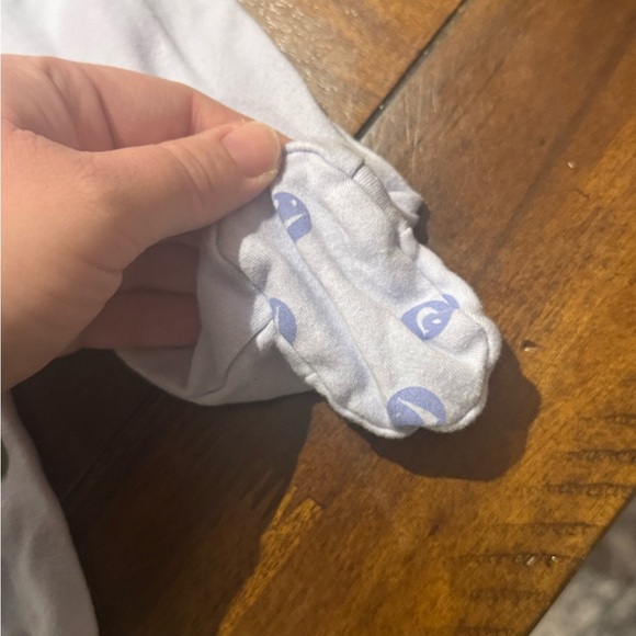 Nike Purple One Piece Footies with Lavender Accents - Picture 3 of 5